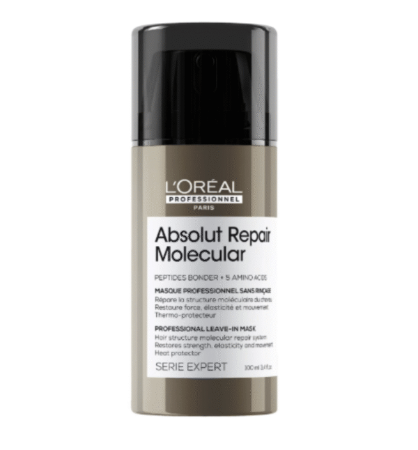 Mascarilla sin enjuague de reparación molecular para cabello dañado